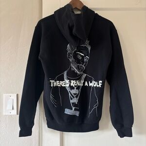 Russ There’s Really A Wolf Hoodie Black Small